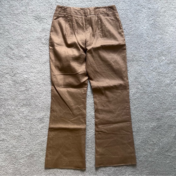 Apt. 9 Brown Linen Stretch Lightweight Trouser Pants - Picture 3 of 3